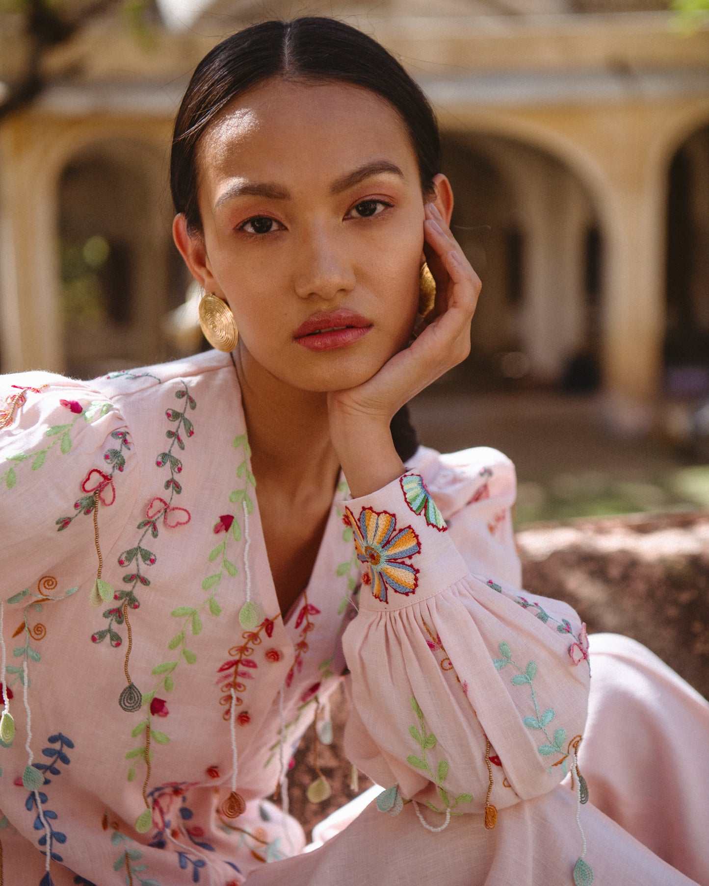 Blossom Overlay Shirt