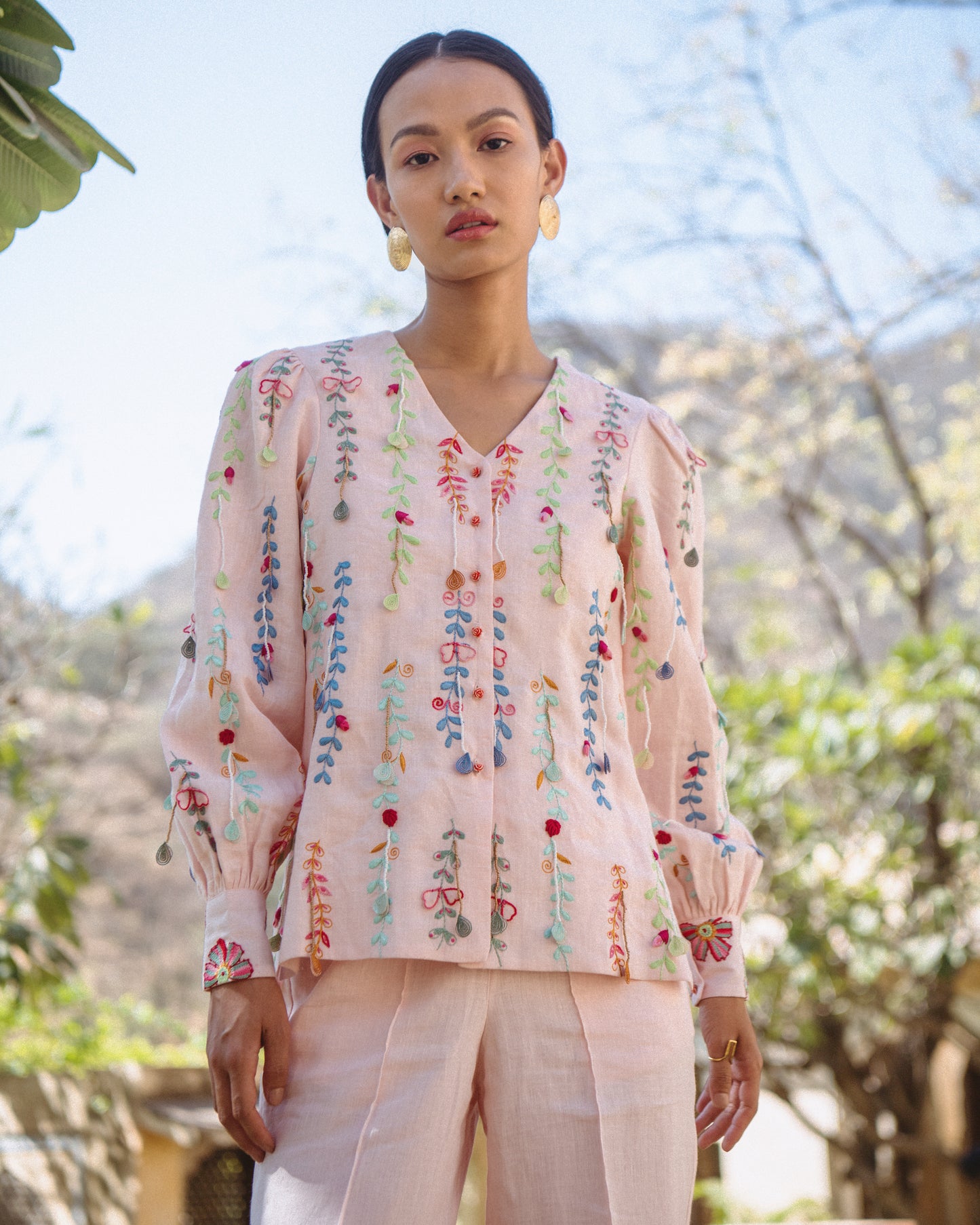 Blossom Overlay Shirt