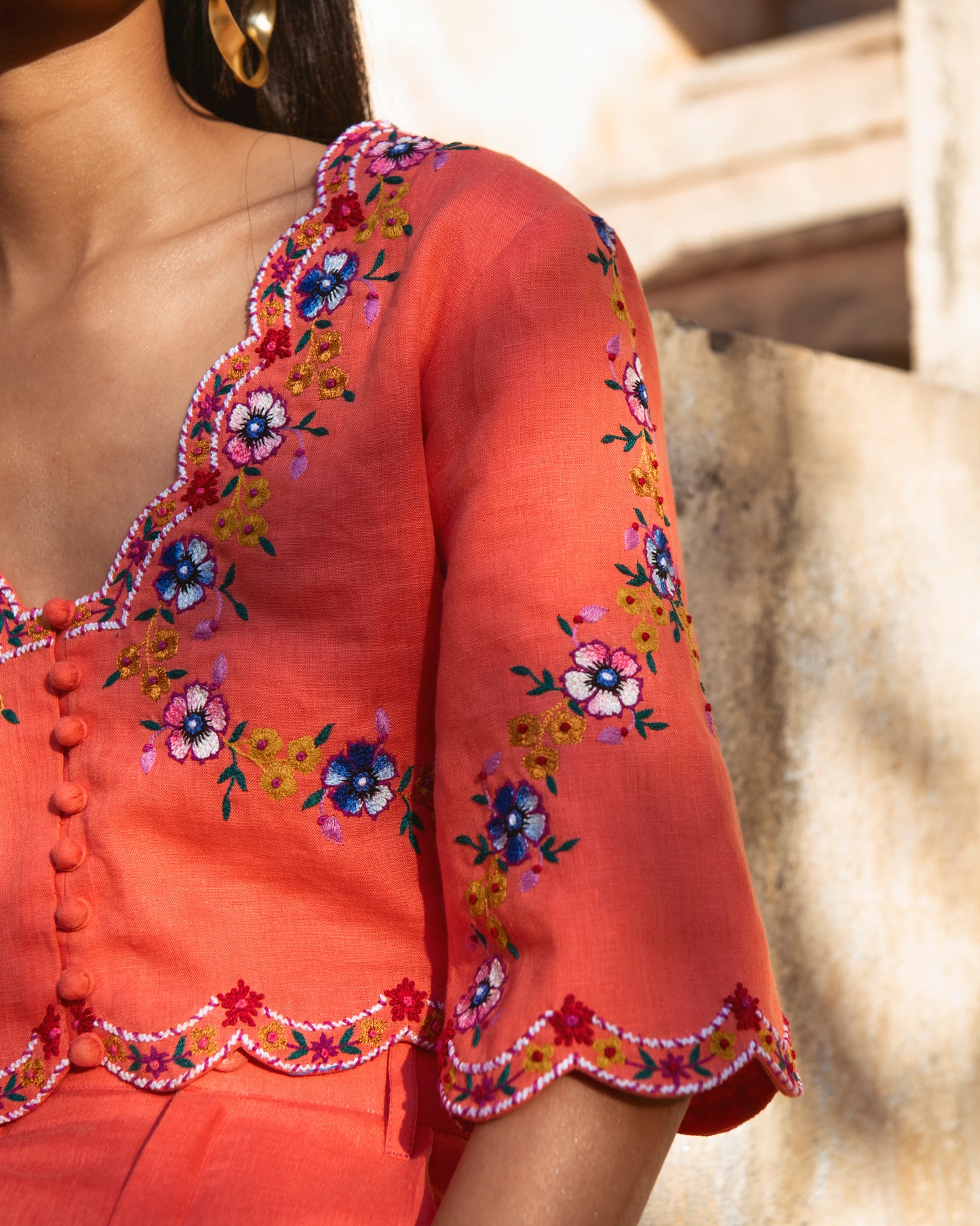 Fleur Crop Top
