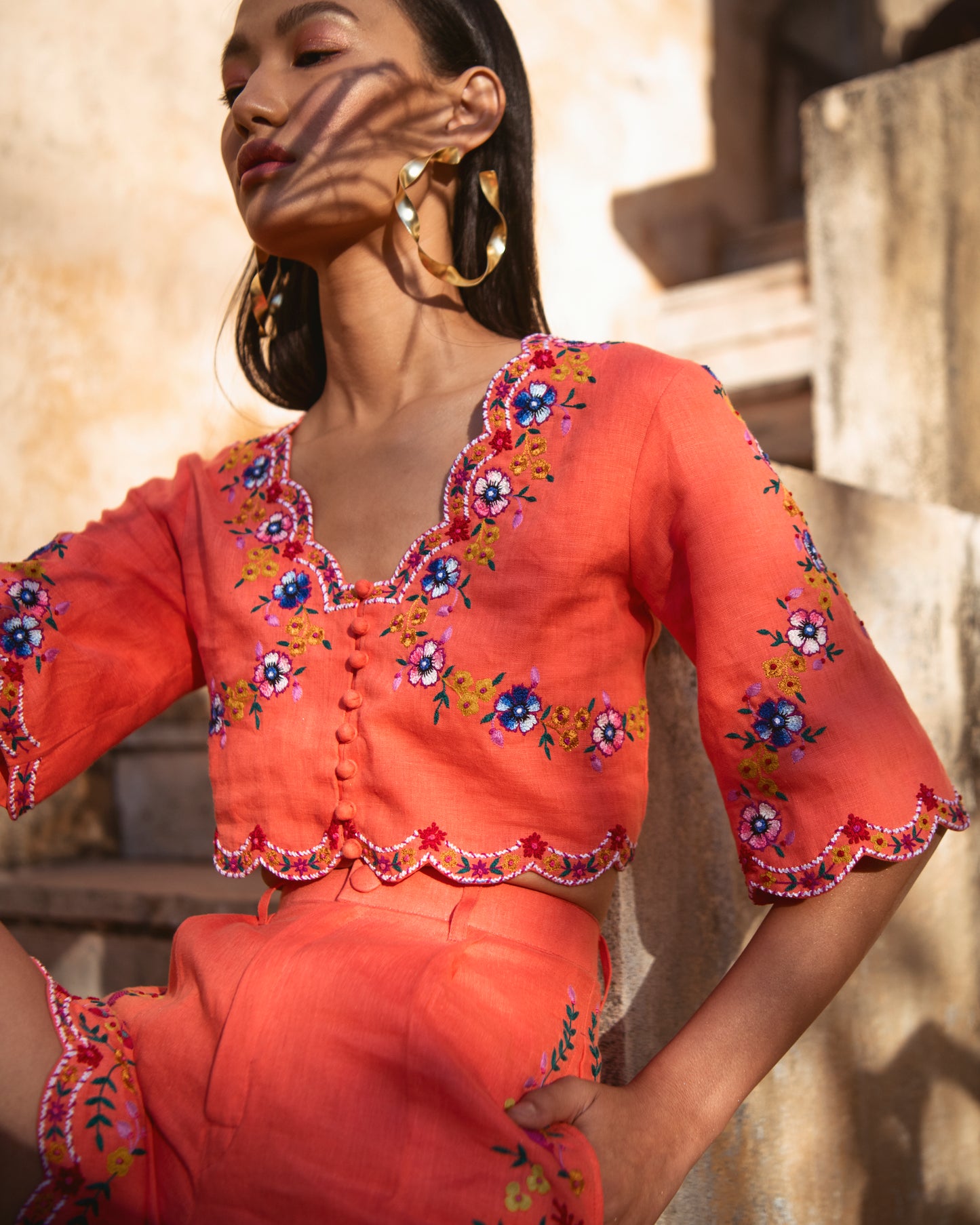 Fleur Crop Top